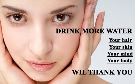 Your Skin and drinking Water